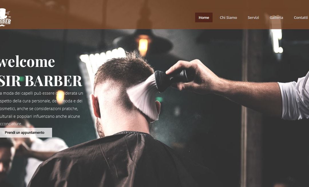 Realizzazione siti web roma parrucchieri e barbieri